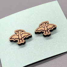 Load image into Gallery viewer, P is for Pterodactyl Stud Earrings
